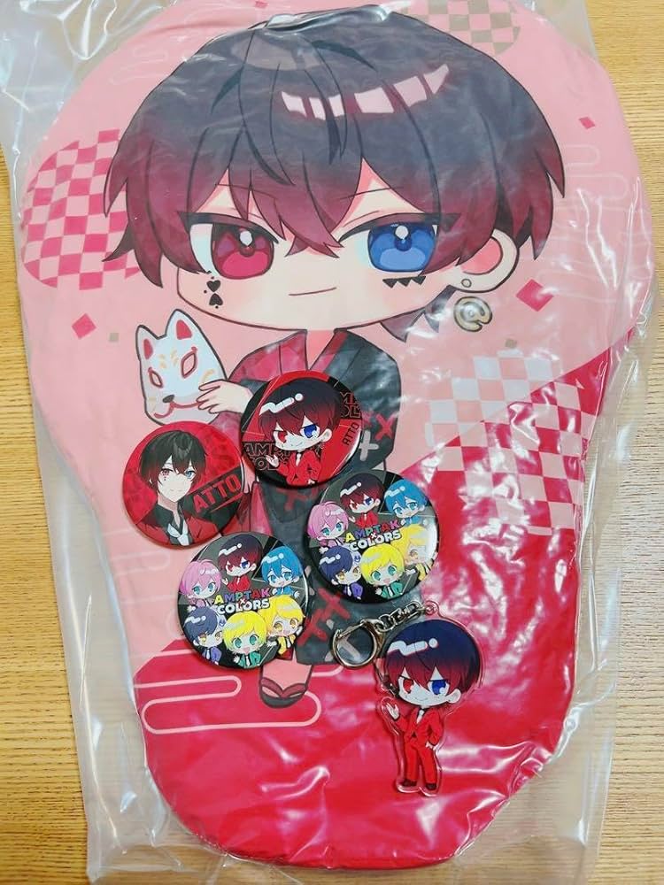 AMPTAK×COLORS あっとくん クッション amptak AMPTAK×COLORS